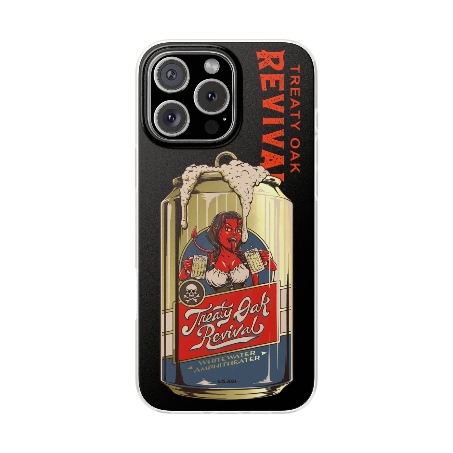 Treaty Oak Whitewater iPhone Flexi Cases