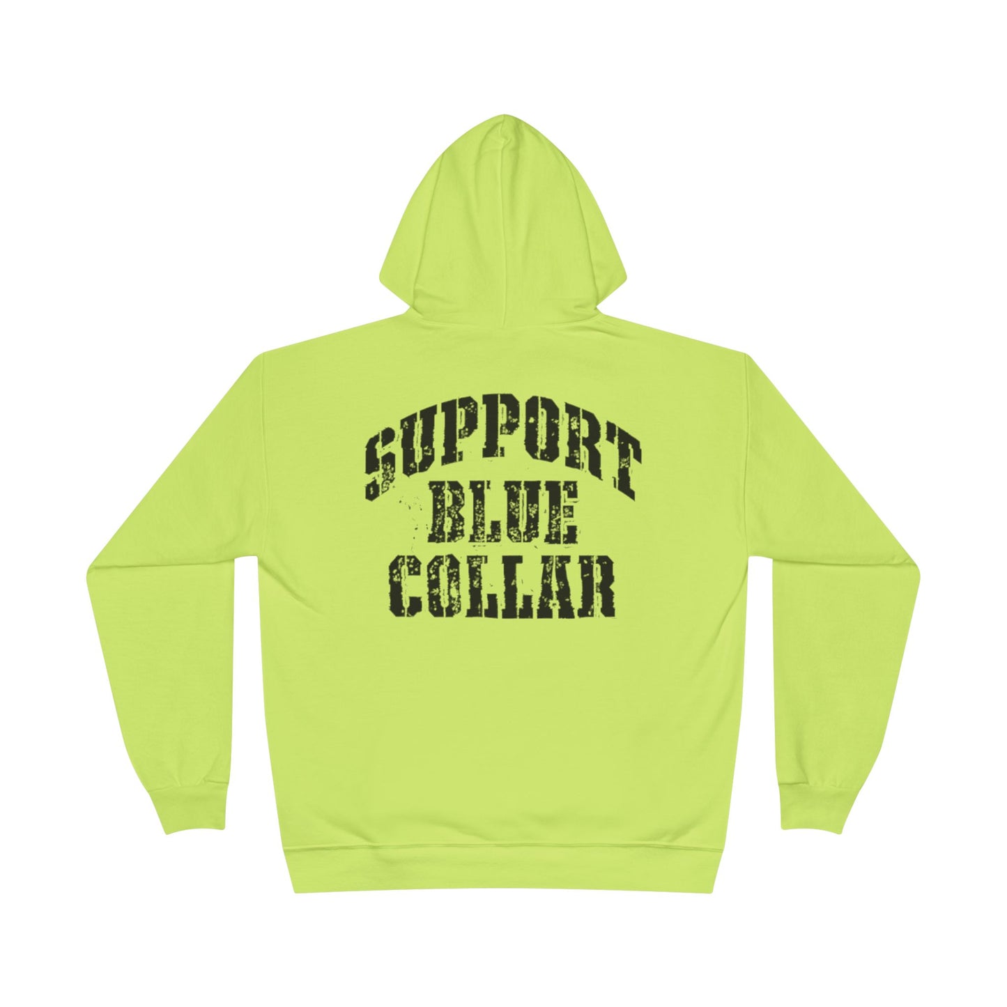 Support Blue Collar Unisex EcoSmart® Pullover Hoodie Sweatshirt