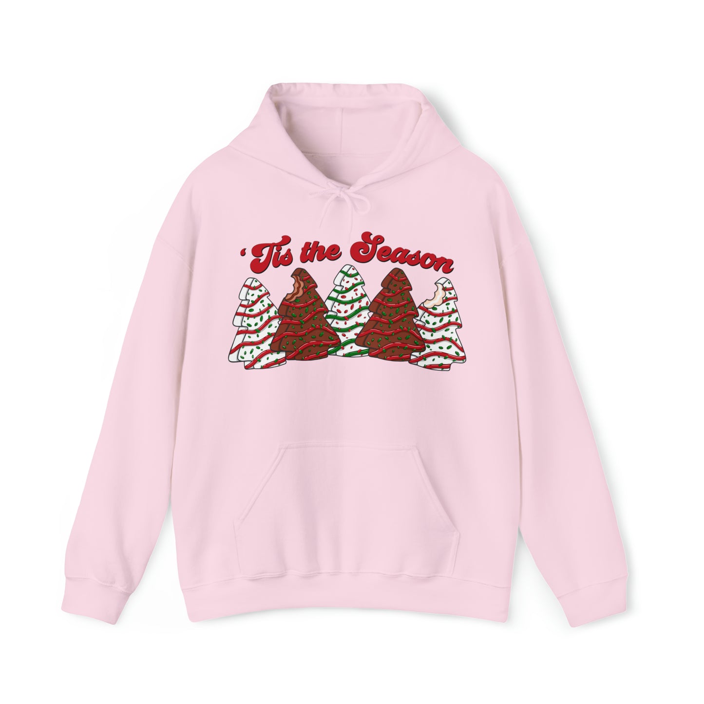 Tis The Season Christmas Tree Cake Unisex Heavy Blend™ Hooded Sweatshirt