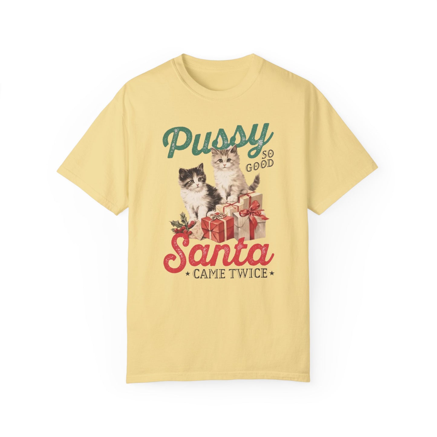 Santa Came Twice Comfort Colors Unisex T-shirt