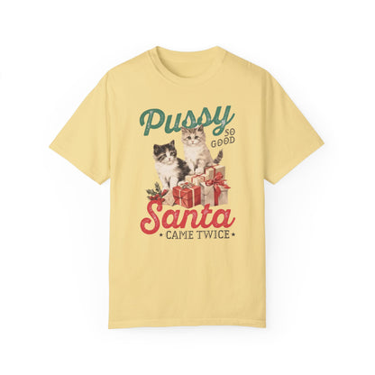 Santa Came Twice Comfort Colors Unisex T-shirt
