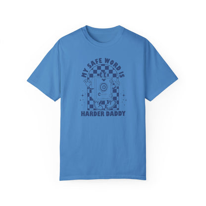 Safe Word Comfort Colors Unisex T-shirt