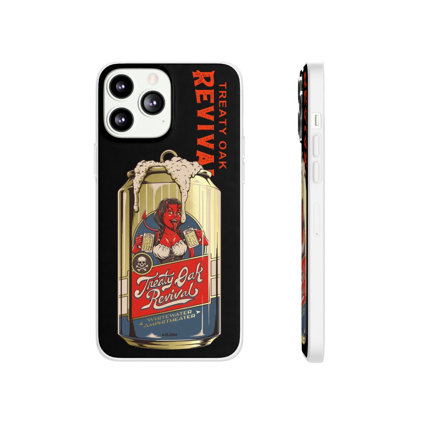 Treaty Oak Whitewater iPhone Flexi Cases