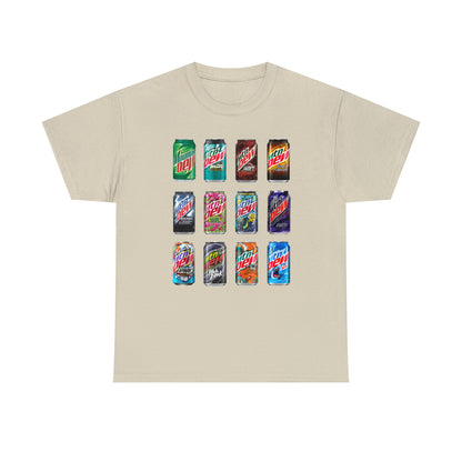 Mtn Dew Unisex Heavy Cotton Tee