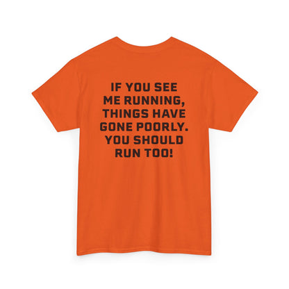 See Me Running Unisex Heavy Cotton Tee