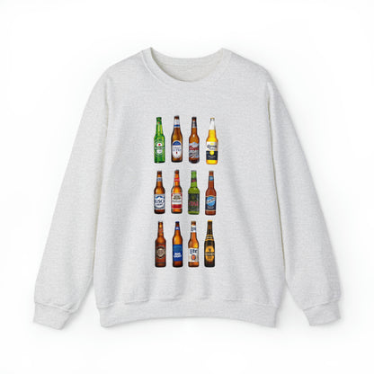Beer Bottle Sweatshirt Unisex Heavy Blend™ Crewneck Sweatshirt
