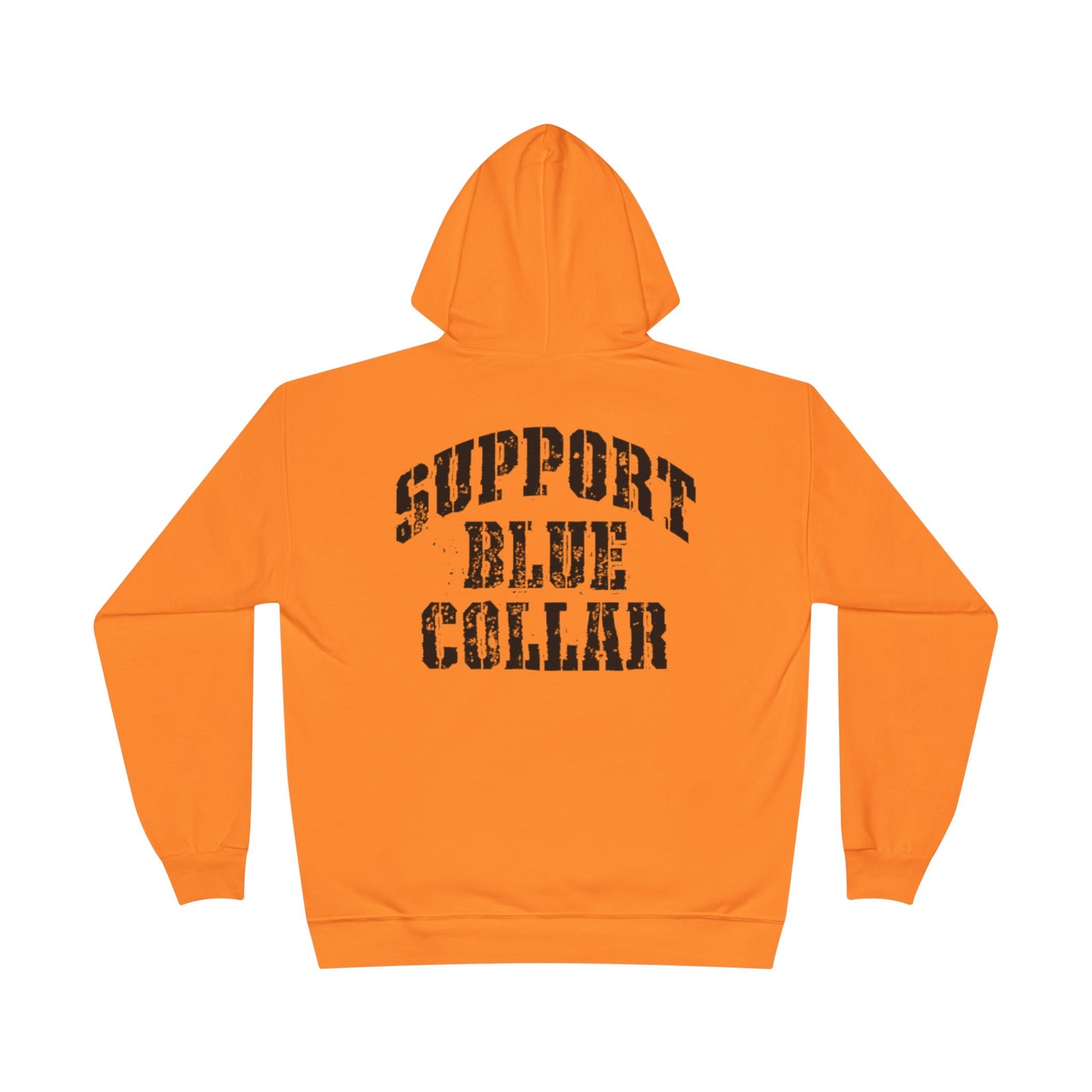 Support Blue Collar Unisex EcoSmart® Pullover Hoodie Sweatshirt