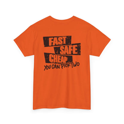 Fast Safe Cheap Unisex Heavy Cotton Tee