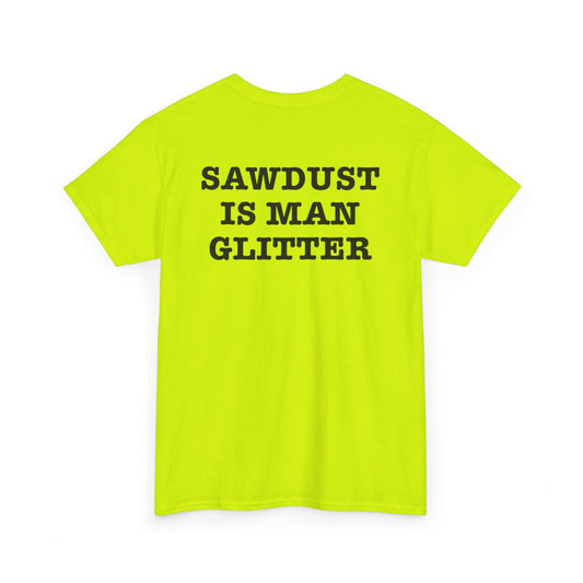 Man Glitter Unisex Heavy Cotton Tee