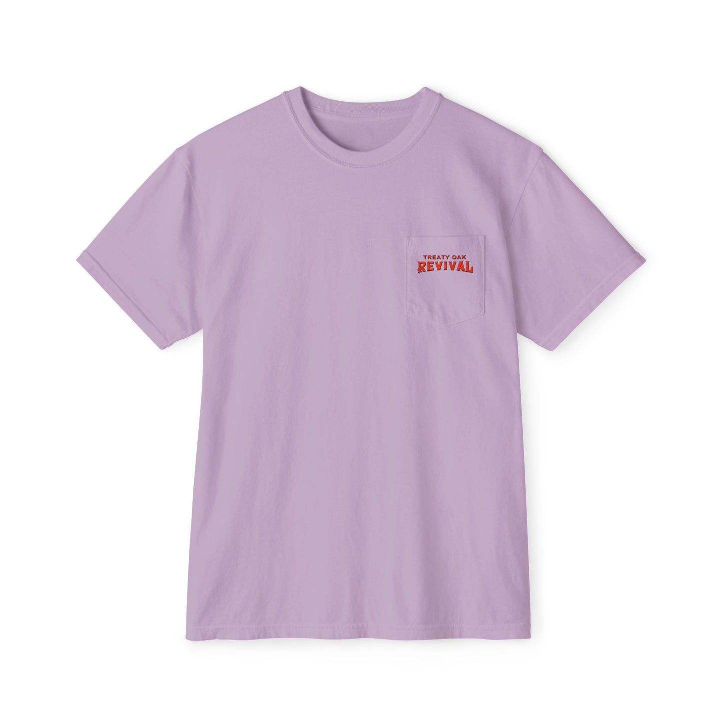 Treaty Oak Whitewater Unisex Garment-Dyed Pocket T-Shirt
