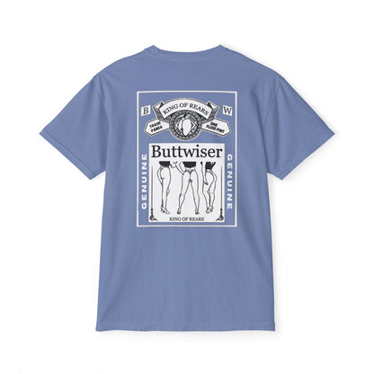 Buttwiser Unisex Garment-Dyed Pocket T-Shirt
