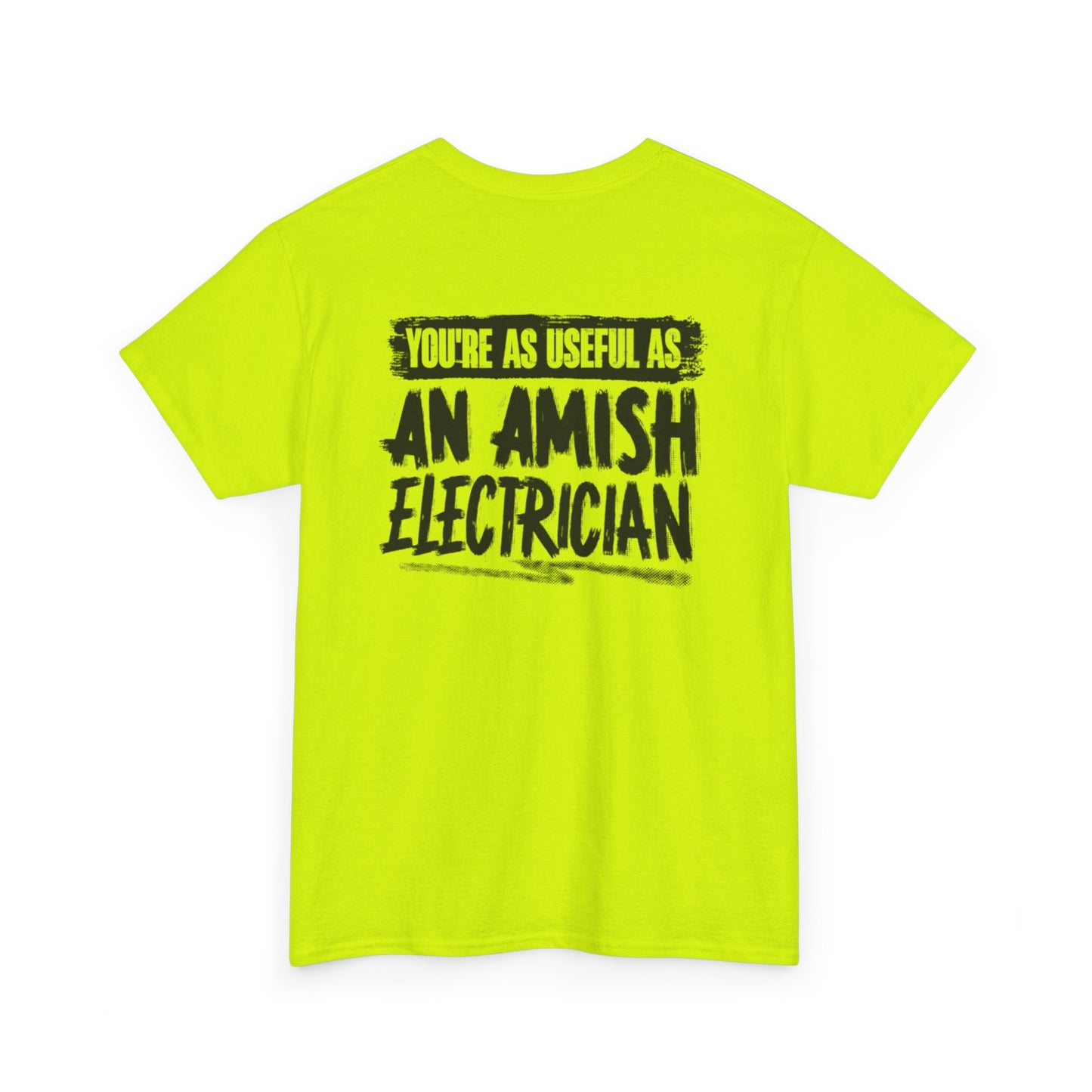 Amish Electrician Unisex Heavy Cotton Tee