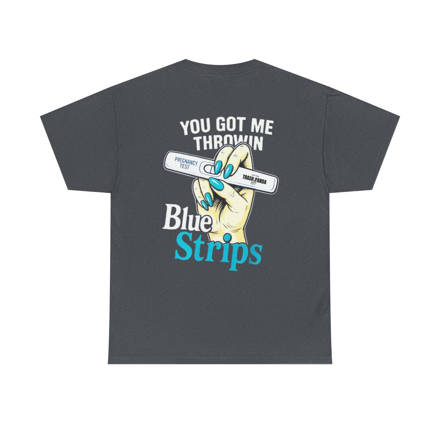 Blue Strips Unisex Heavy Cotton Tee