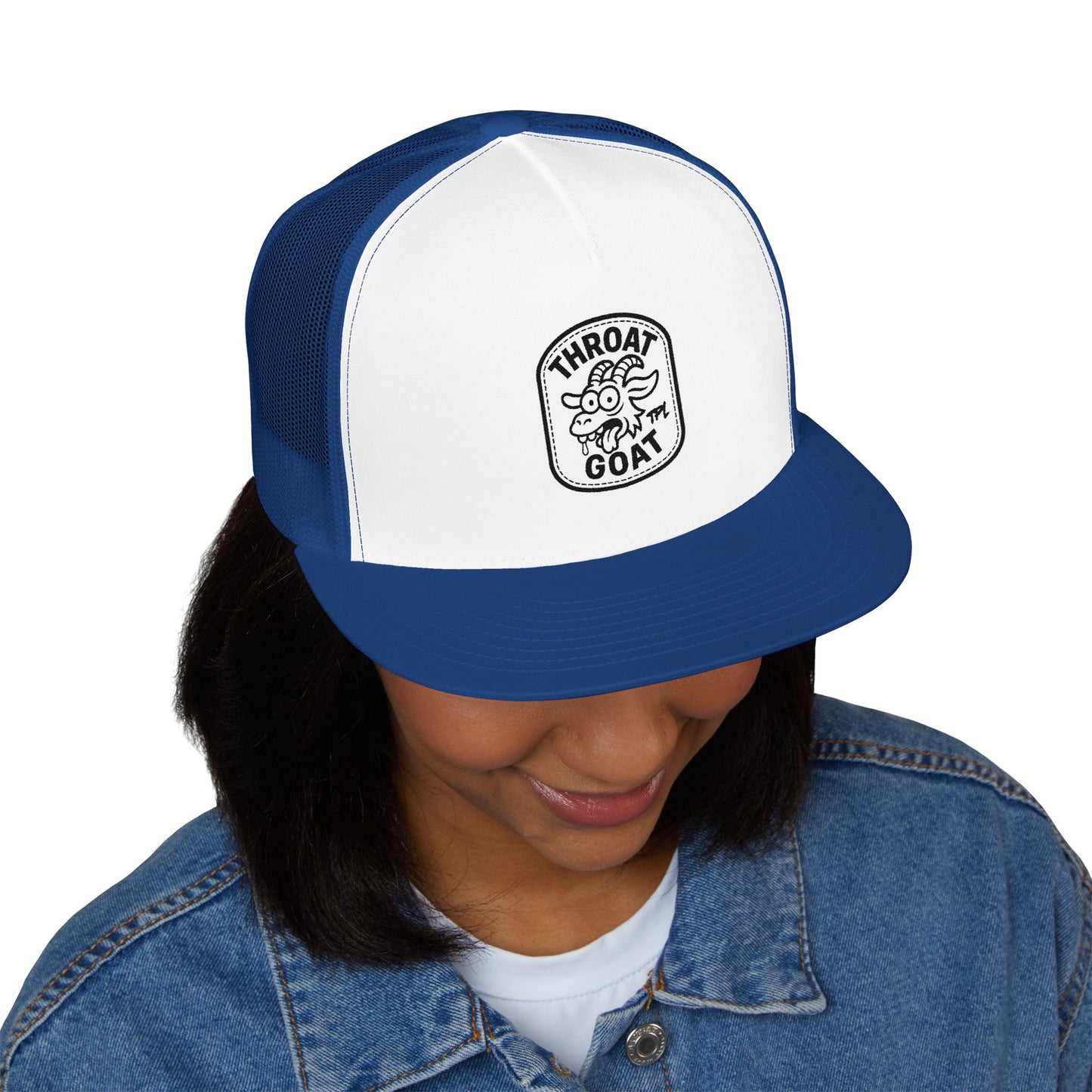 Throat Goat TPL 5 Panel Trucker Cap (Embroidery)