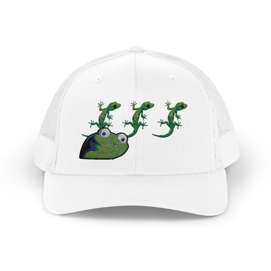 Lizard Lizard Meme Snapback Trucker Cap