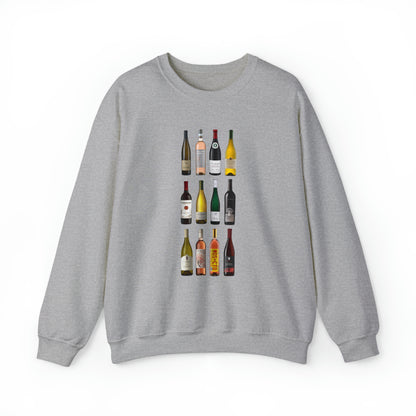 Wine Sweatshirt Unisex Heavy Blend™ Crewneck Sweatshirt