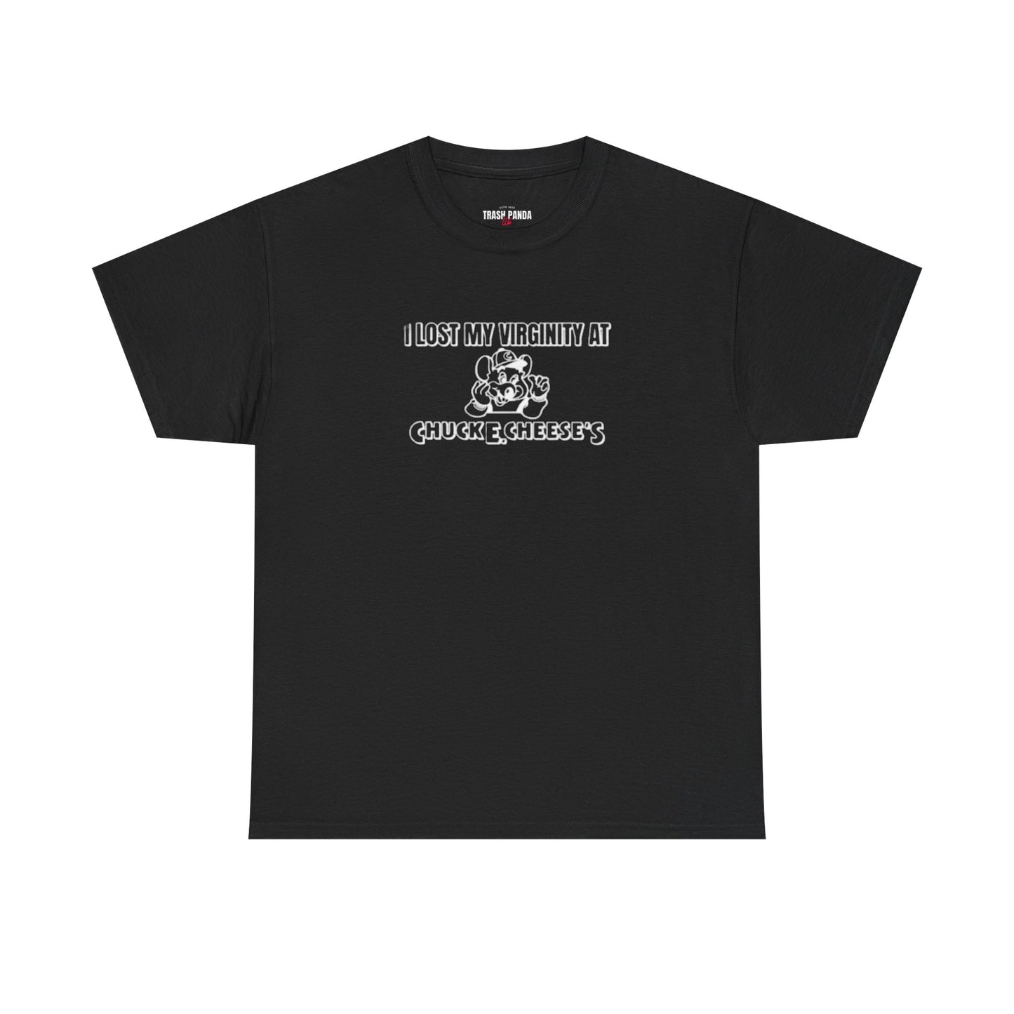 I Lost My Virginity At Chuck E Cheese's Unisex Heavy Cotton Tee