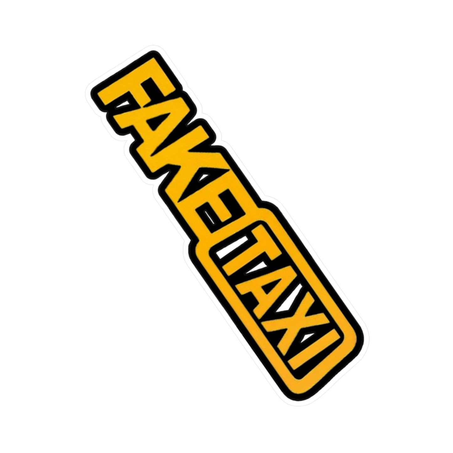 Fake Taxi Kiss-Cut Vinyl Decals