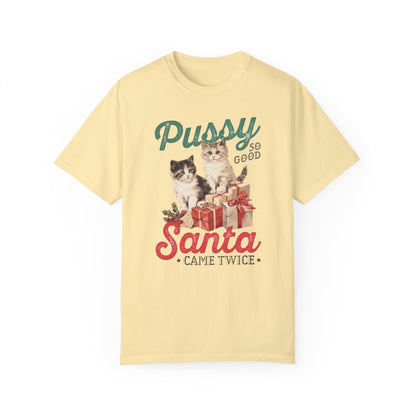 Santa Came Twice Comfort Colors Unisex T-shirt