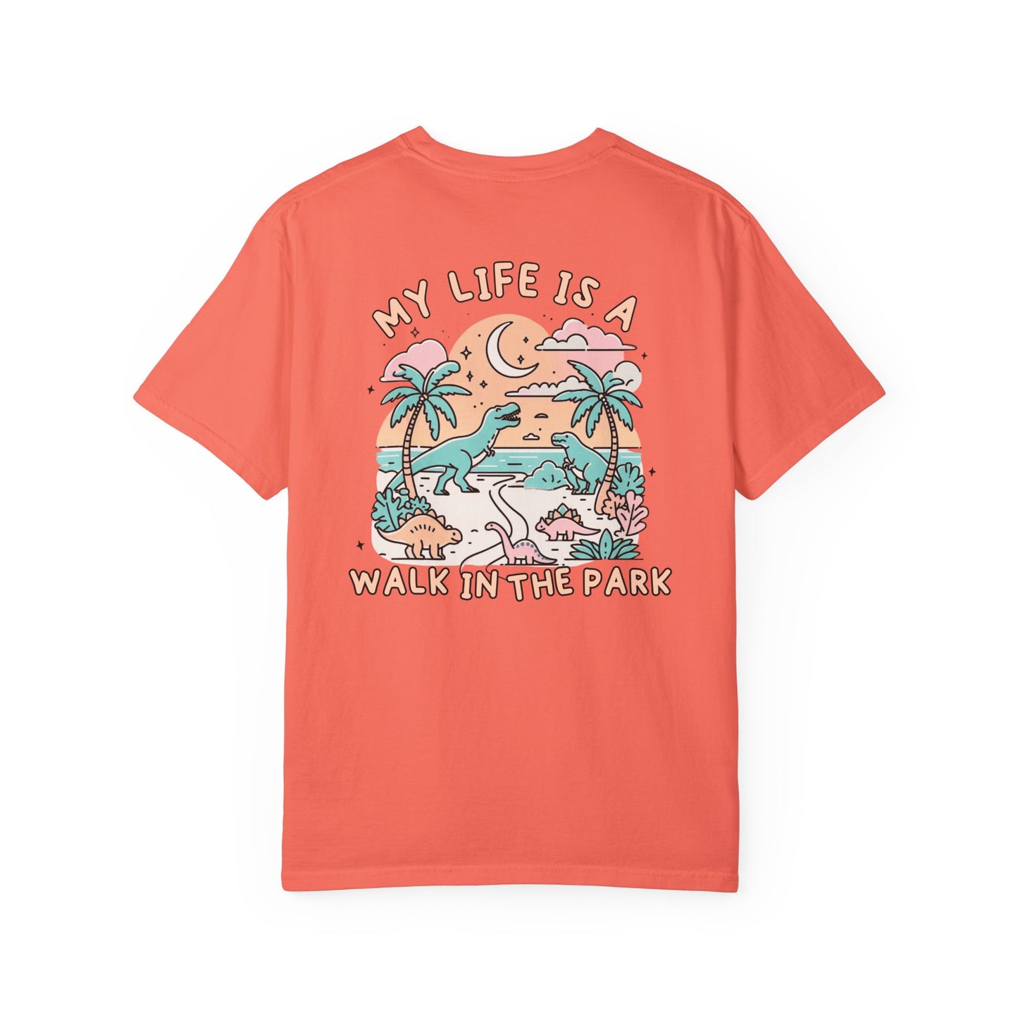 Walk In The Park Dino Comfort Colors Unisex T-shirt