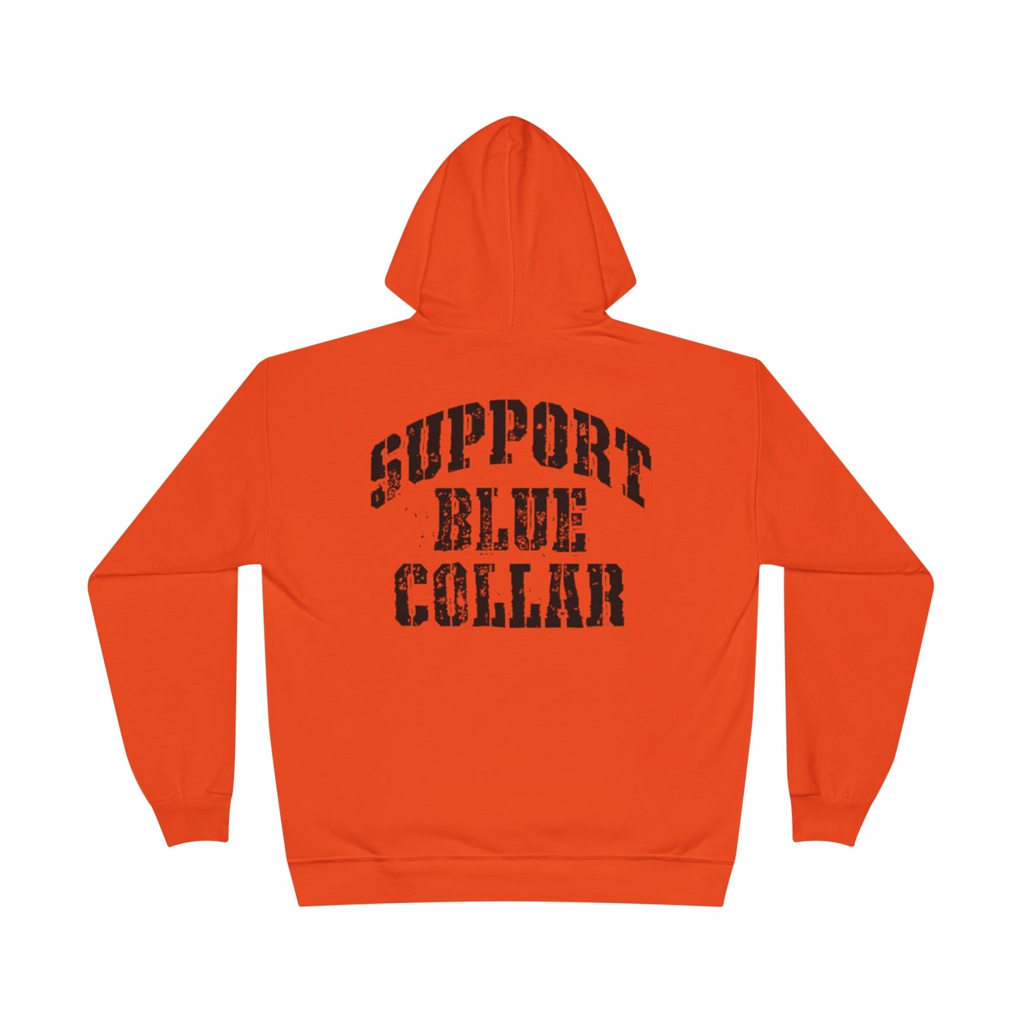 Support Blue Collar Unisex EcoSmart® Pullover Hoodie Sweatshirt