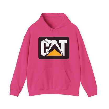 CAT Girl Logo Front Unisex Heavy Blend™ Hooded Sweatshirt