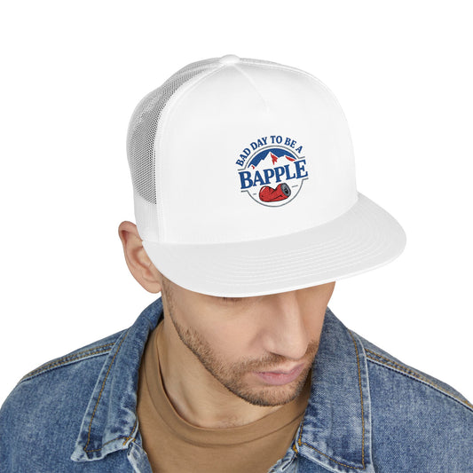 Bapple 5 Panel Trucker Cap (Embroidery)