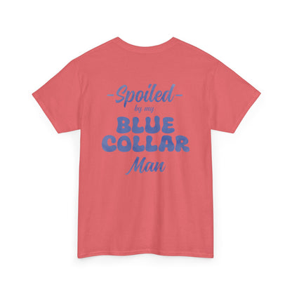Spoiled Blue Collar Unisex Heavy Cotton Tee