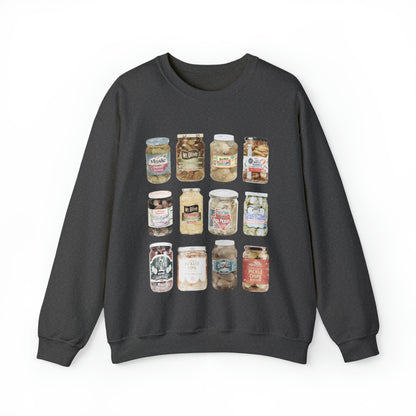 Viral Vintage Pickle Sweatshirt Unisex Heavy Blend™ Crewneck Sweatshirt