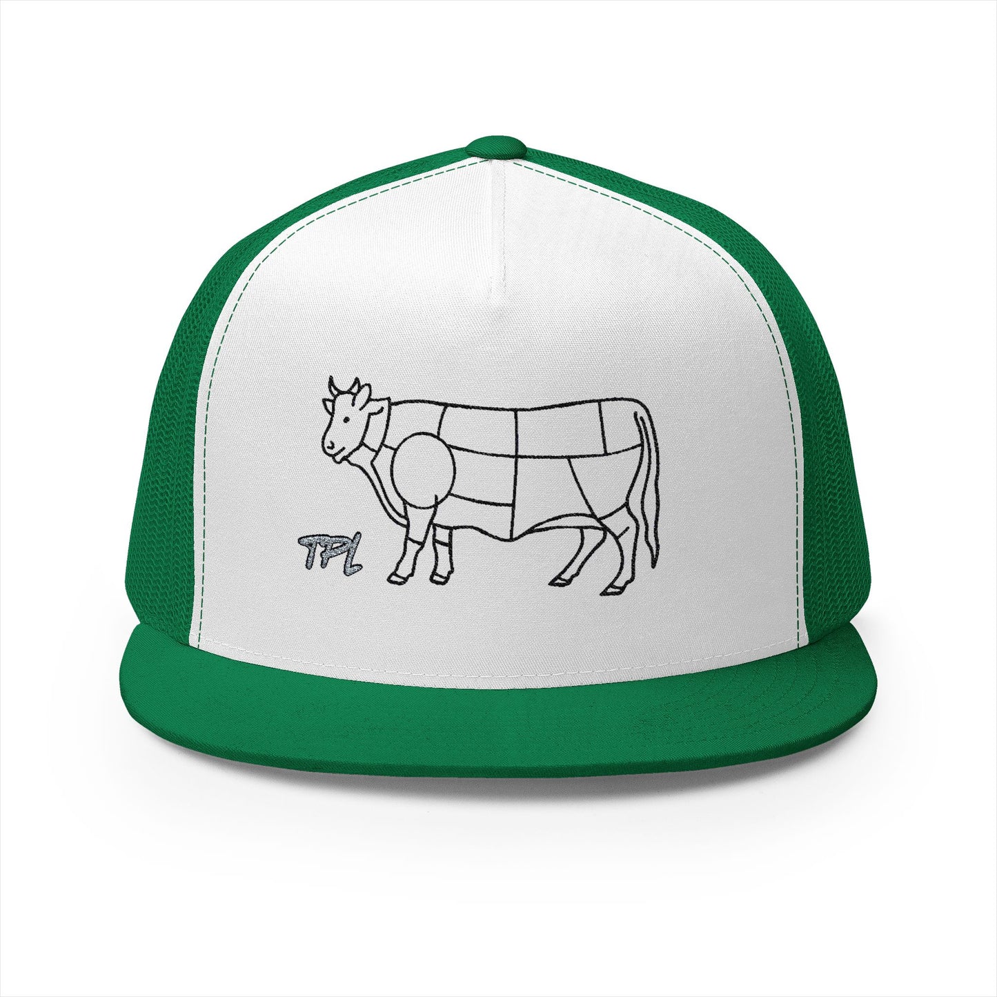 Cuttin' Up 5 Panel Trucker Cap (Embroidery)