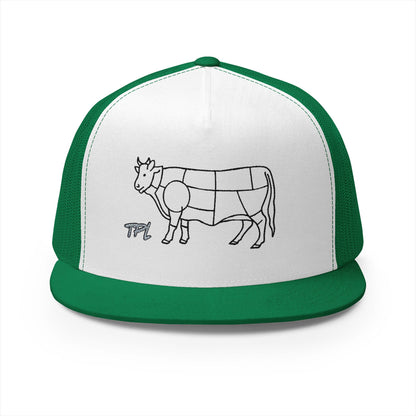 Cuttin' Up 5 Panel Trucker Cap (Embroidery)