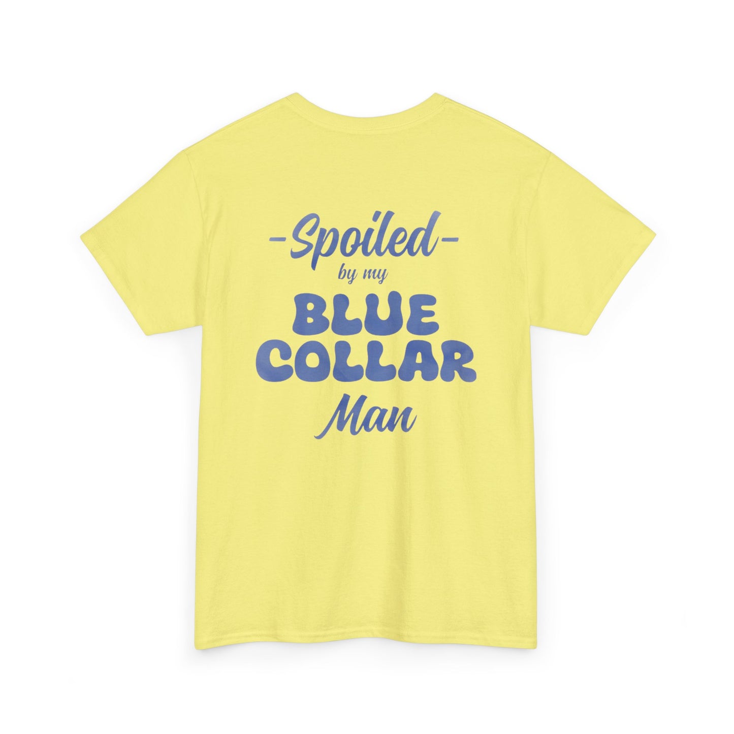 Spoiled Blue Collar Unisex Heavy Cotton Tee