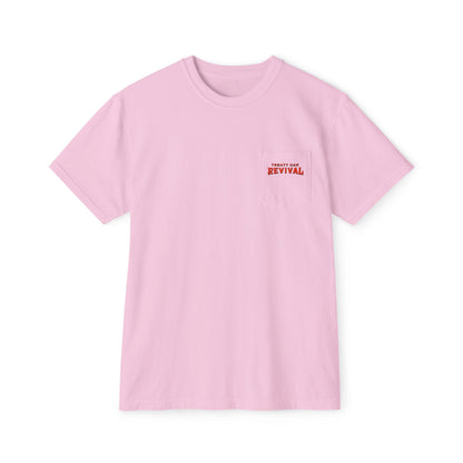 Treaty Oak Whitewater Unisex Garment-Dyed Pocket T-Shirt