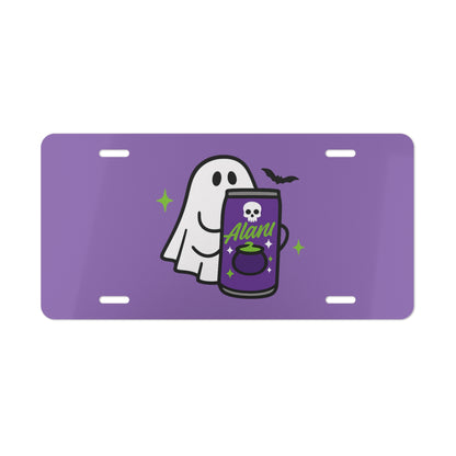 Witch's Brew Vanity Plate