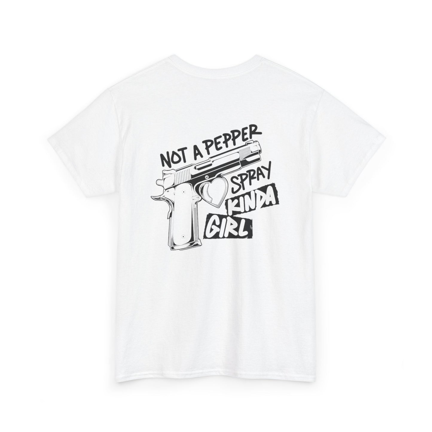 Pepper Spray Kind Of Girl Unisex Heavy Cotton Tee