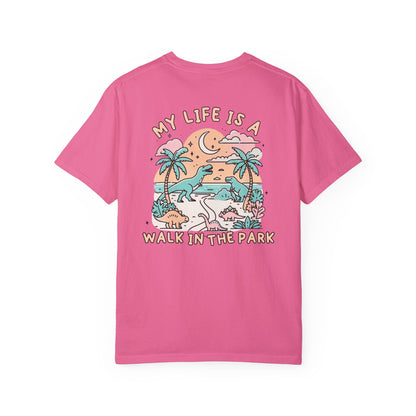 Walk In The Park Dino Comfort Colors Unisex T-shirt