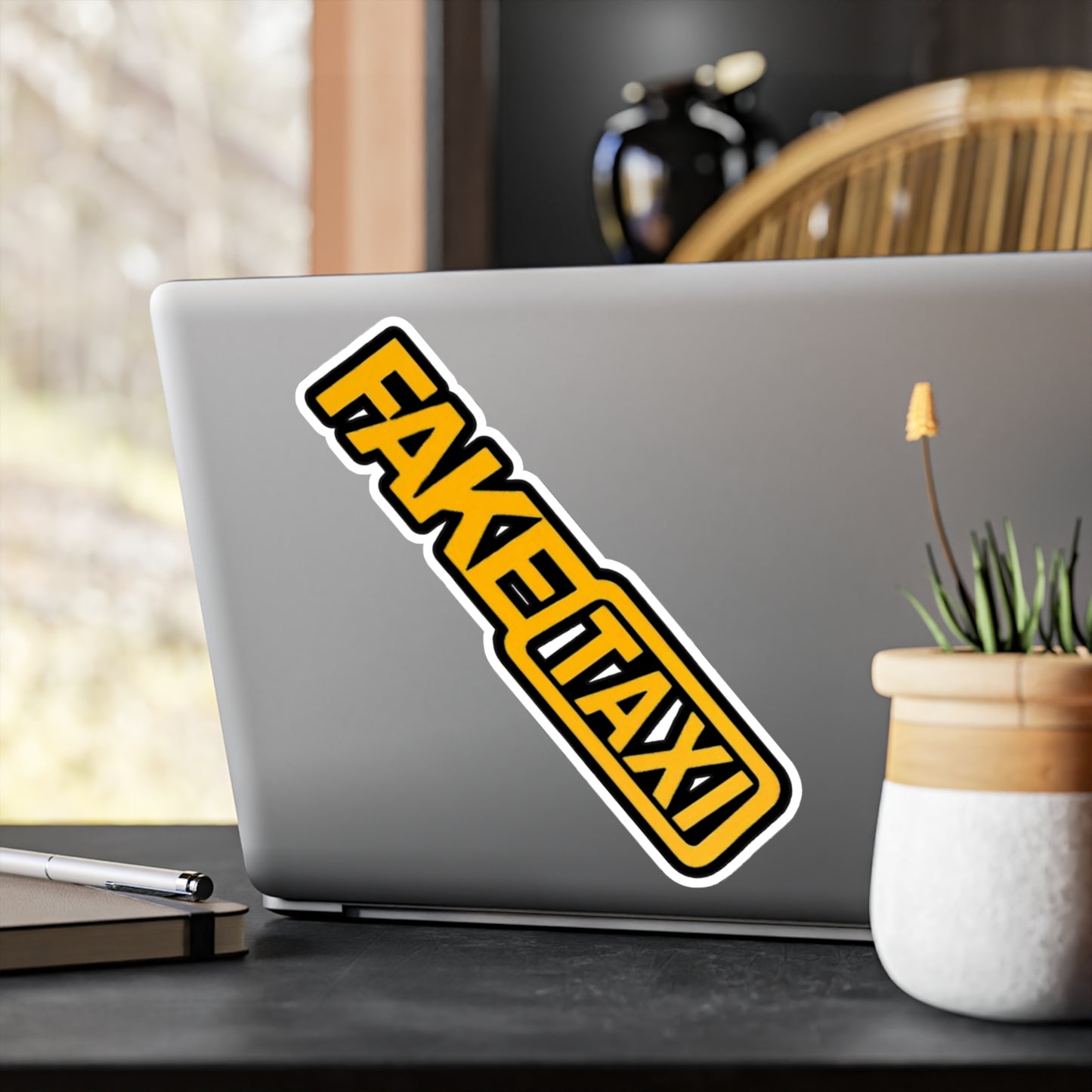 Fake Taxi Kiss-Cut Vinyl Decals