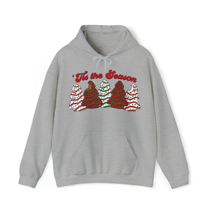 Tis The Season Christmas Tree Cake Unisex Heavy Blend™ Hooded Sweatshirt