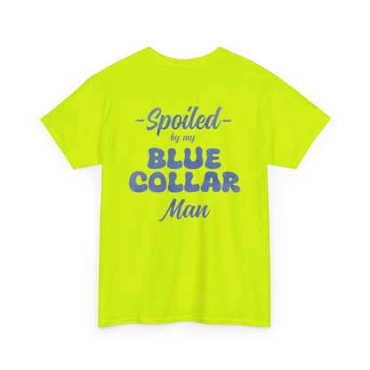 Spoiled Blue Collar Unisex Heavy Cotton Tee