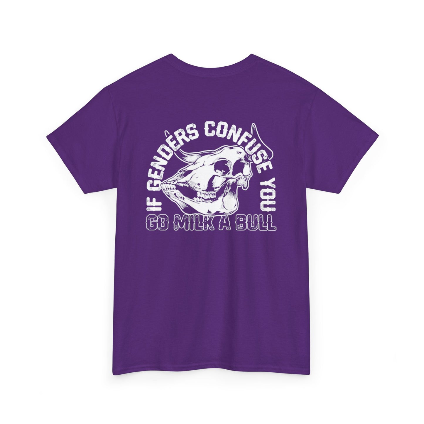 Go Milk A Bull Unisex Heavy Cotton Tee