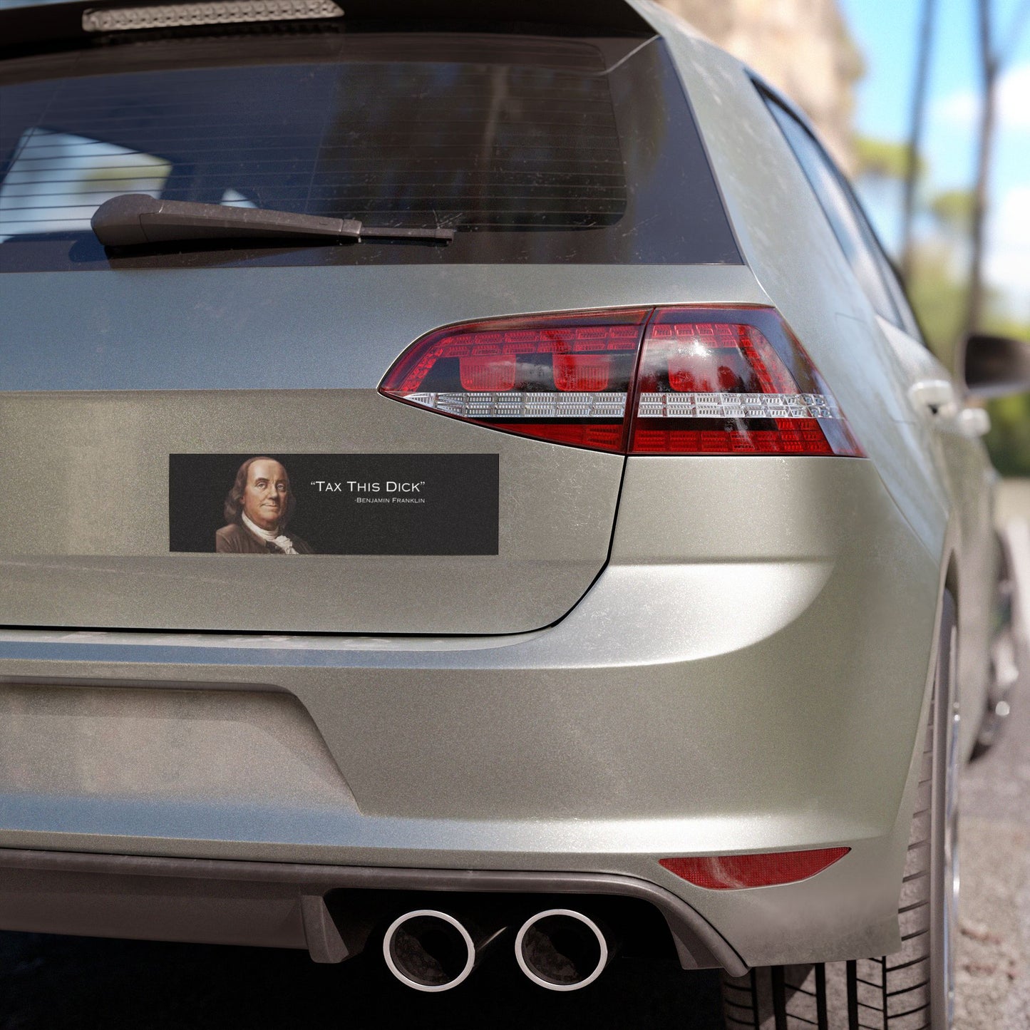Tax This Dck Car Magnet