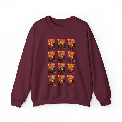 Xtra Flamin' Hot Cheetos Sweatshirt Unisex Heavy Blend™ Crewneck Sweatshirt