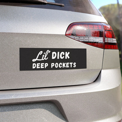 Lil' Dck Deep Pockets Car Magnet