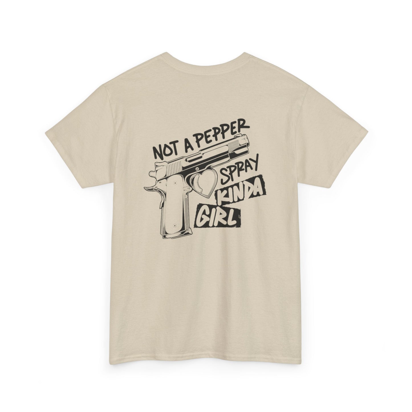 Pepper Spray Kind Of Girl Unisex Heavy Cotton Tee