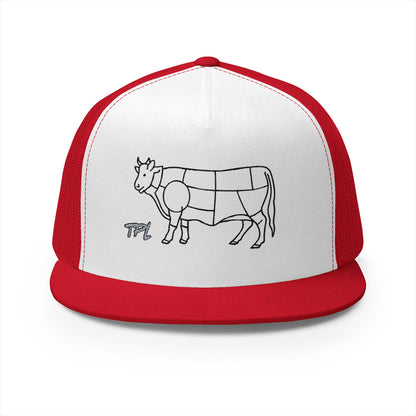 Cuttin' Up 5 Panel Trucker Cap (Embroidery)