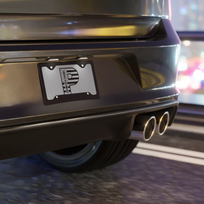 Pstroke Grey Vanity Plate