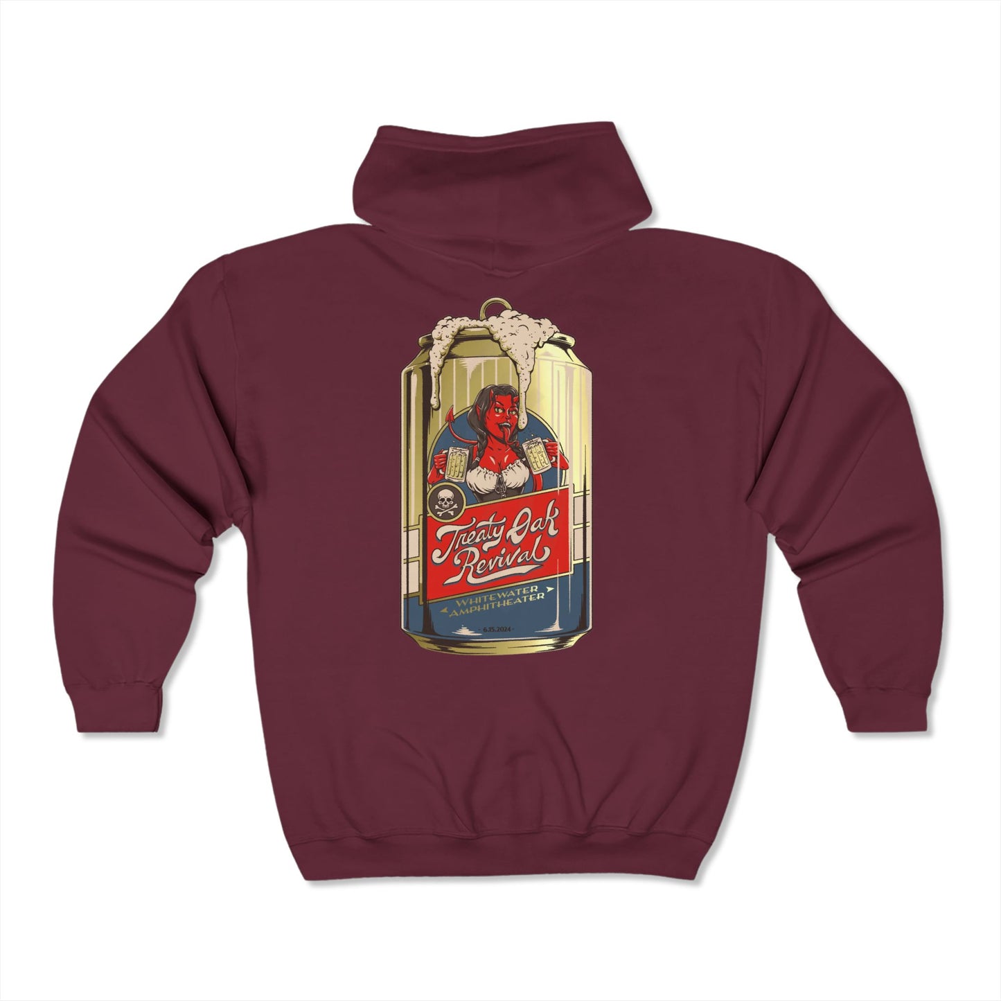 Treaty Oak Revival Unisex Zip Hoodie