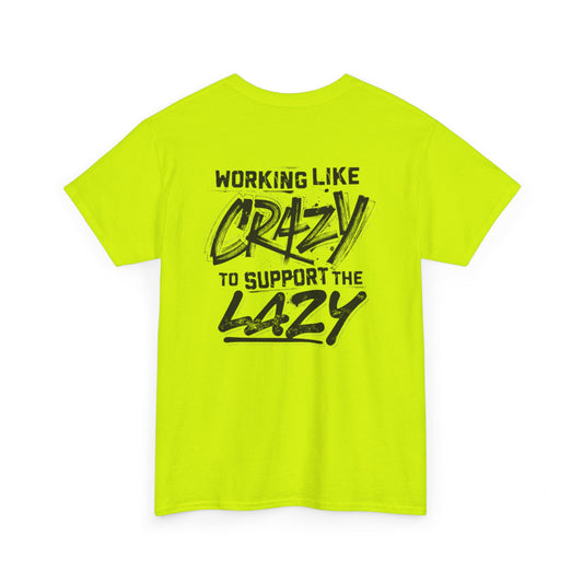Crazy Unisex Heavy Cotton Tee