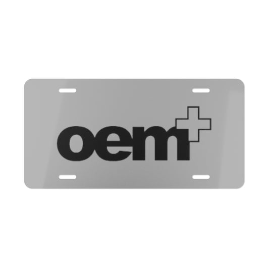 Oem+ Grey Vanity Plate