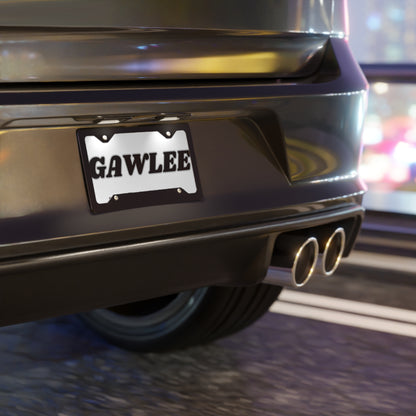 GAWLEE White Vanity Plate